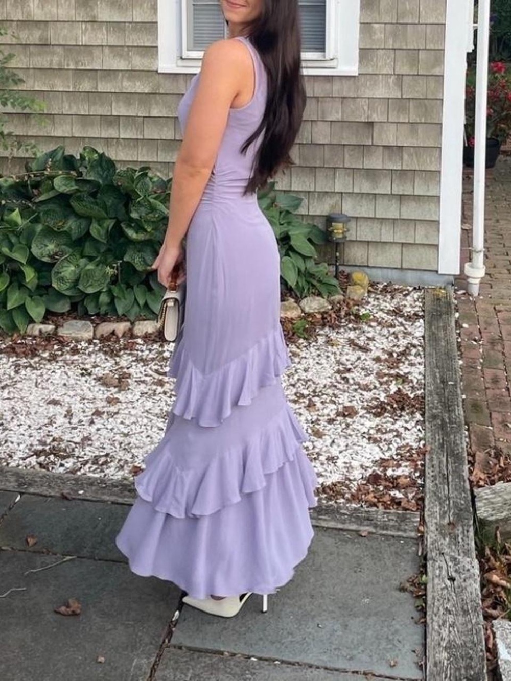 Reformation Magnus Dress (Lavender)